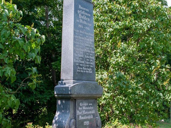 Slezské Rudoltice – Pomník Velké války
