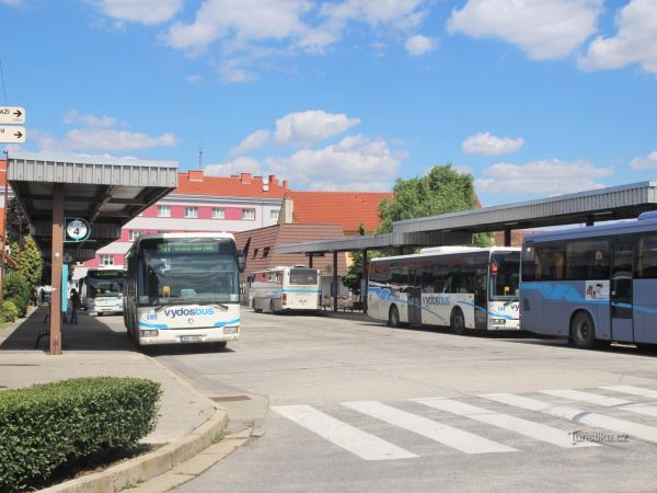 Strážnice - autobusové nádraží