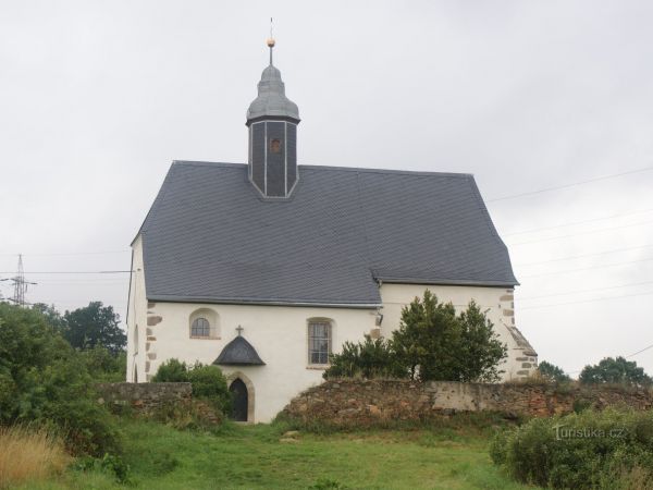 Stříbro (Doubrava) – kostelík sv. Petra
