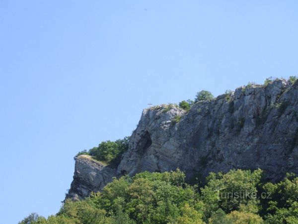 Svatojánská skalní stěna