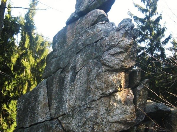 Tři kameny - 559 m - Bradelská vrchovina - tip na výlet