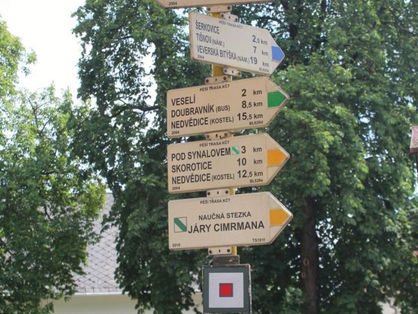 Turistické rozcestí Lomnice - tip na výlet