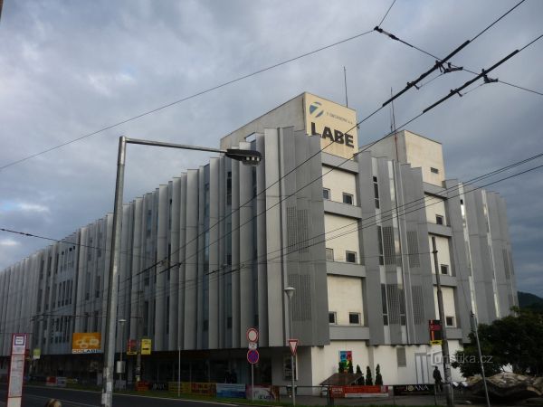 Ústí nad Labem - obchodní dům Labe