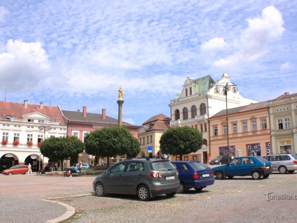 Ústí nad Orlicí - Mírové náměstí
