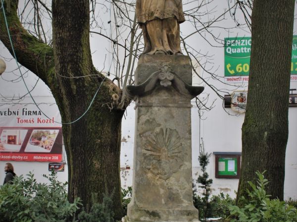 Ústí nad Orlicí - socha sv. Jana Nepomuckého