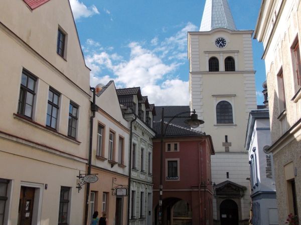 Valašské Meziříčí - kostol Nanebovzatia Panny Marie