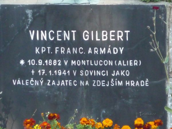 Válečný zajatec Vincent Gilber na Sovinci