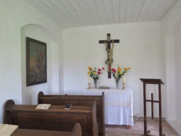 Veselý kopec (Vysočina u Hlinska) – kaple - tip na výlet