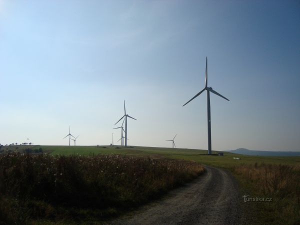 Větrná farma - tip na výlet