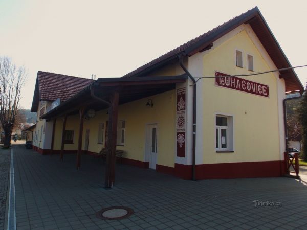 Vlakové nádraží v Luhačovicích