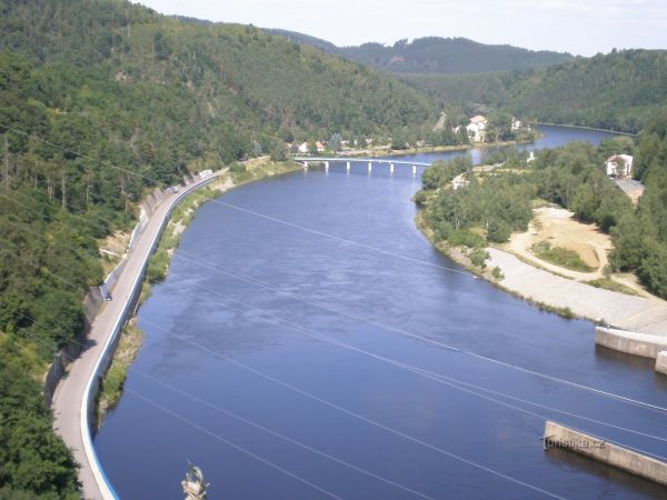 Vltava - etapa J4 (Vestecký most -> Bohostice) - 27 km