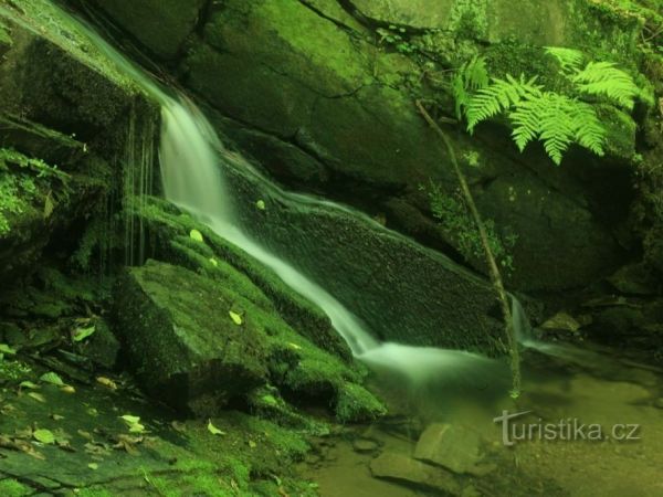 vodopády na Šternovském potoce - tip na výlet