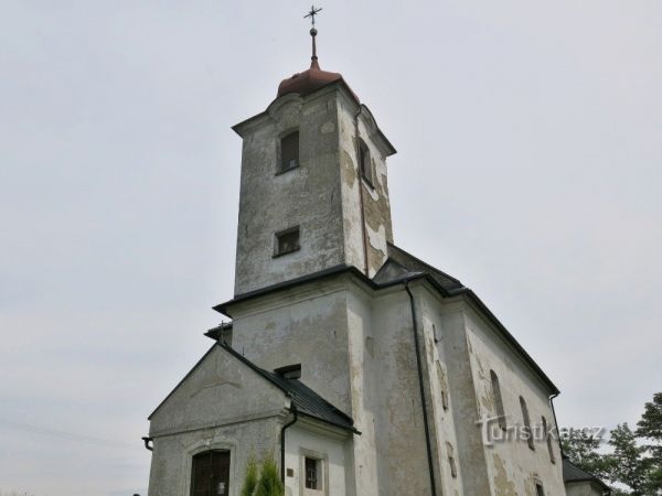 Vojtíškov (Malá Morava) - kostel Narození Panny Marie