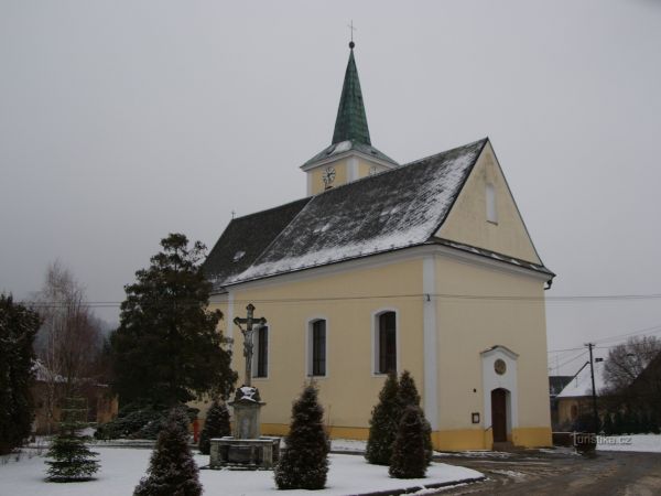 Vranová Lhota – kostel sv. Kateřiny - tip na výlet