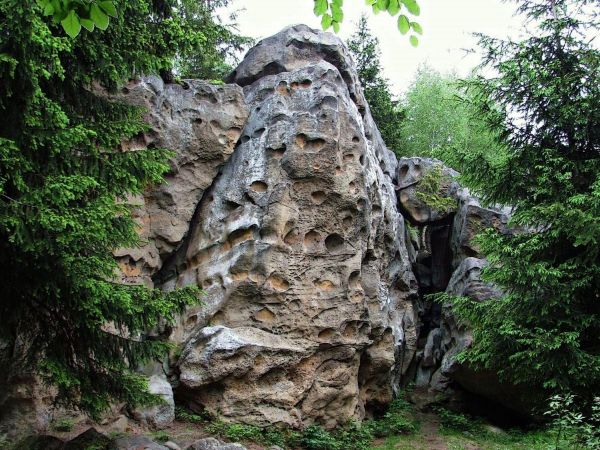 Výhledy z Lačnovských skal