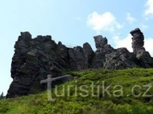 Vysoký kámen u Kraslic - tip na výlet