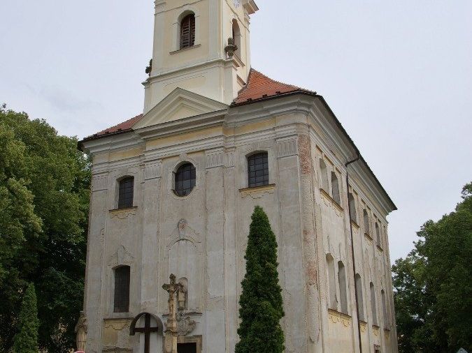 Výšovice (u Prostějova) - kostel sv. Vavřince - tip na výlet