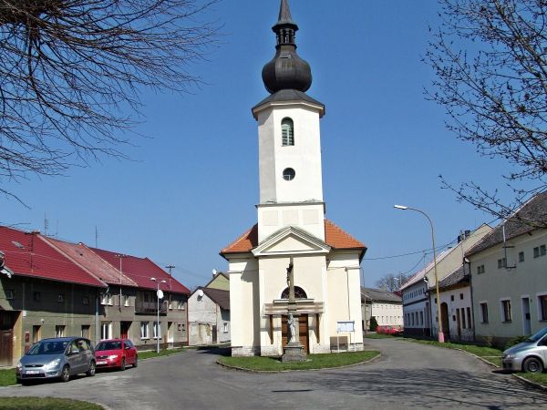 Záhlinice - kostel Nanebevzetí Panny Marie