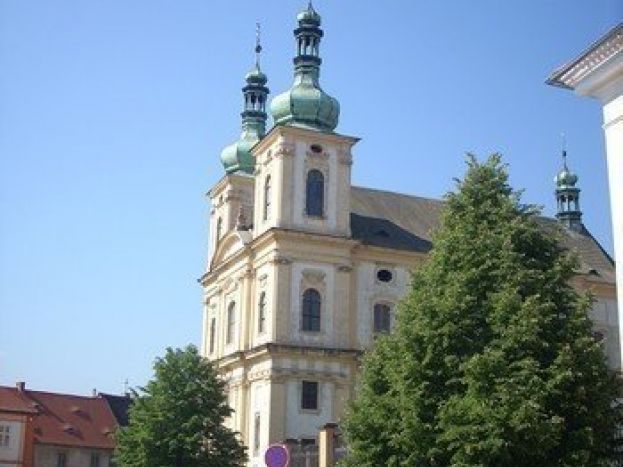 Zámecký kostel v Duchcově.