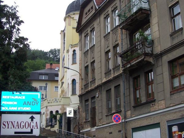 Židovská synagoga v Děčíně- Podmoklech. - tip na výlet