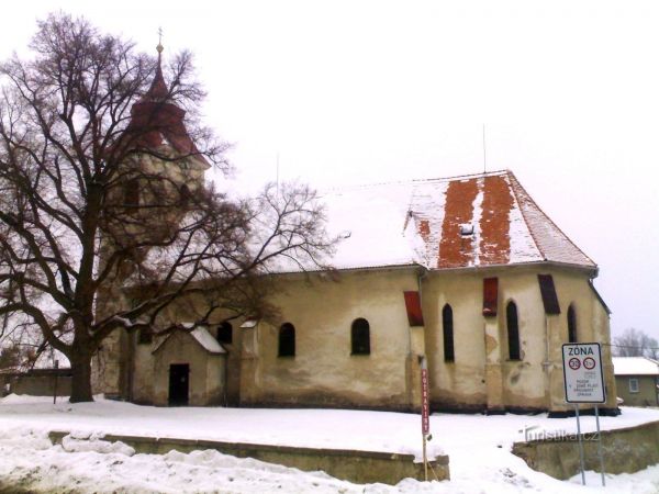 Žiželice - kostel svatého Prokopa - tip na výlet