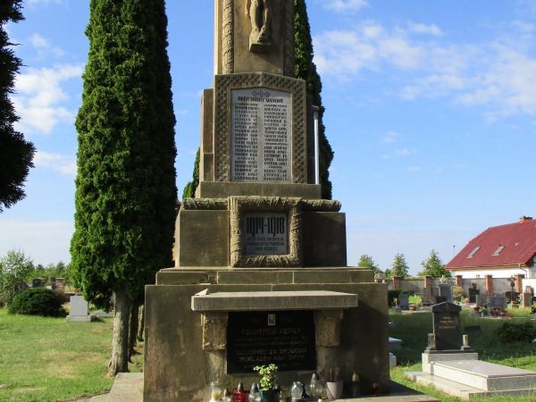 Zřízení pomníku padlým v 1. světové válce v Probluzi