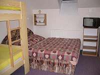 čtyřlůžkový pokoj - apartmán ubytování Štědrákova Lhota