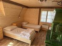 Pokoj 2 - 4 postele chata YES - ubytování Jeseník