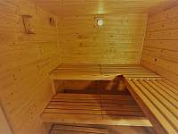 sauna - apartmán k pronajmutí Dětřichovice