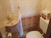 WC v přízemí - pronájem rekreačního domu Lipová-lázně - Horní Lipová