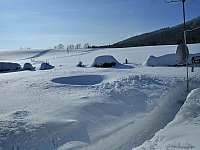 Sněhová nadílka - chata k pronájmu Hynčice pod Sušinou