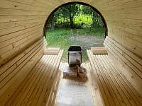 Venkovní panoramatická sauna - Horní Moravice
