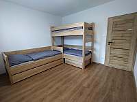 Ložnice - apartmán ubytování Karlovice