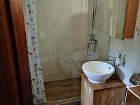 Koupelna s WC - pronájem chaty Heřmanovice