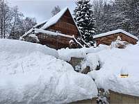 ...sněhu máme dost - chata k pronájmu Kouty nad Desnou