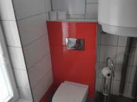 WC v koupelně - apartmán k pronajmutí Liberec