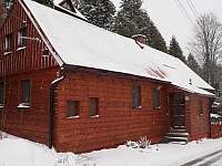 Zimní pohled - chata ubytování Lázně Libverda