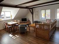 obývací pokoj - apartmán ubytování Smržovka
