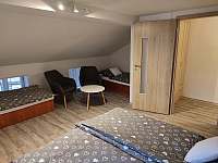 Ložnice - apartmán 3 - k pronájmu Albrechtice v Jizerských horách