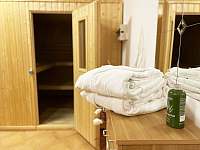 Wellness - sauna - ubytování Bedřichov