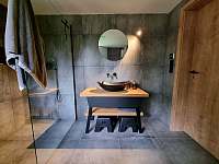 Koupelna v přízemí se sprchovým koutem - Josefův Důl - Dolní Maxov