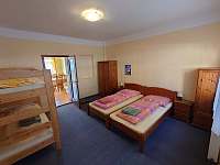 Apartmán B ložnice - ubytování Smržovka