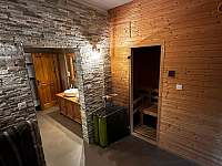 Sauna s koupelnou - chalupa k pronájmu Albrechtice v Jizerských horách