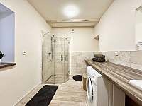 koupelna se sprchovým koutem a WC v přízemí - Janov nad Nisou