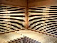 infra sauna v roubence čp 135 - v obou roubenkách je také parní sauna - Jílové u Držkova