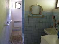 koupelna - chalupa ubytování Albrechtice v Jizerských horách