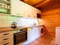 A1: Kuchyň s myčkou a pračkou - chalupa ubytování Desná