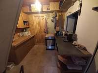 Kuchyňka plně vybavená - chata k pronajmutí Putim