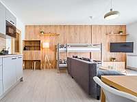 Obývací pokoj - apartmán ubytování Lipno nad Vltavou