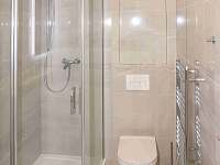 Koupelna se sprchovým koutem - apartmán k pronajmutí Černé Údolí